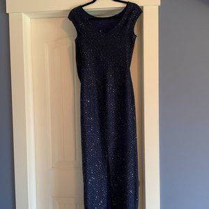 Long formal wedding gown